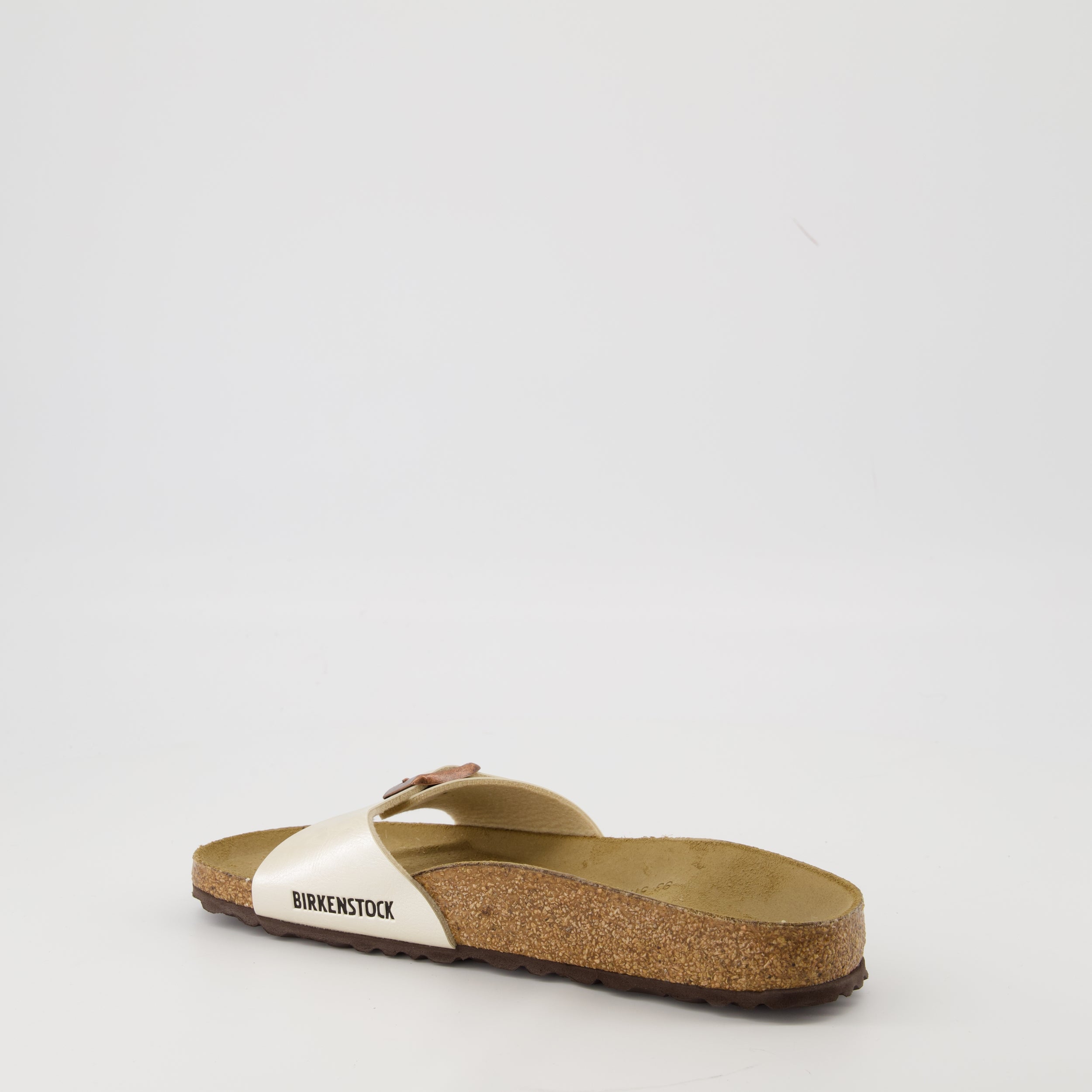 Chaussures ouvertes Sandales Madrid Birkenstock Beige Femme