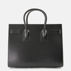 Sacs à main et épaule Sac de jour small en cuir noir Saint Laurent Noir Femme