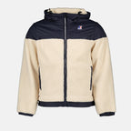 Vestes Veste Le vrai 3.0 Eiffel Orsetto K-Way Beige Unisexe