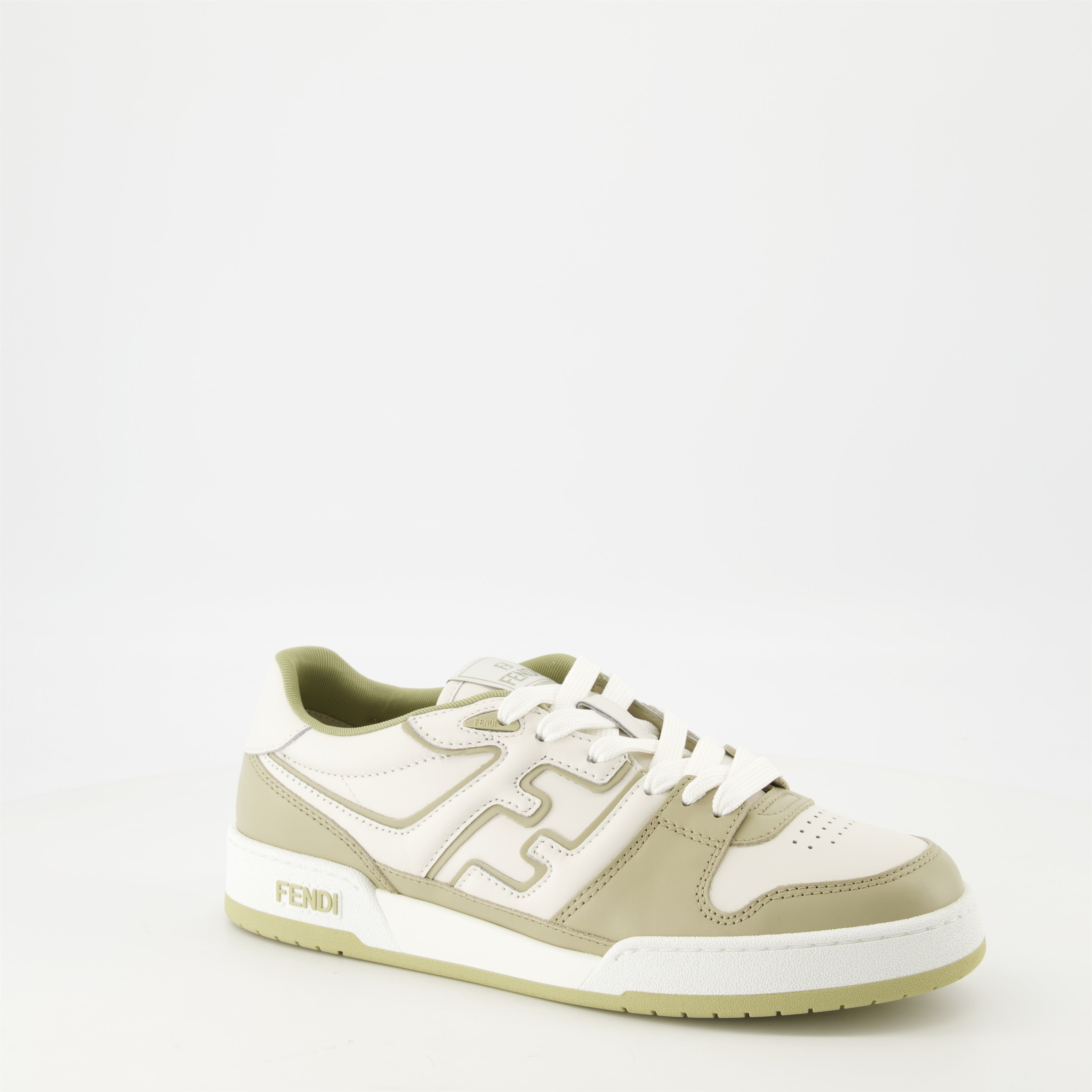 Sneakers Fendi Match Sneakers Fendi Khaki Homme