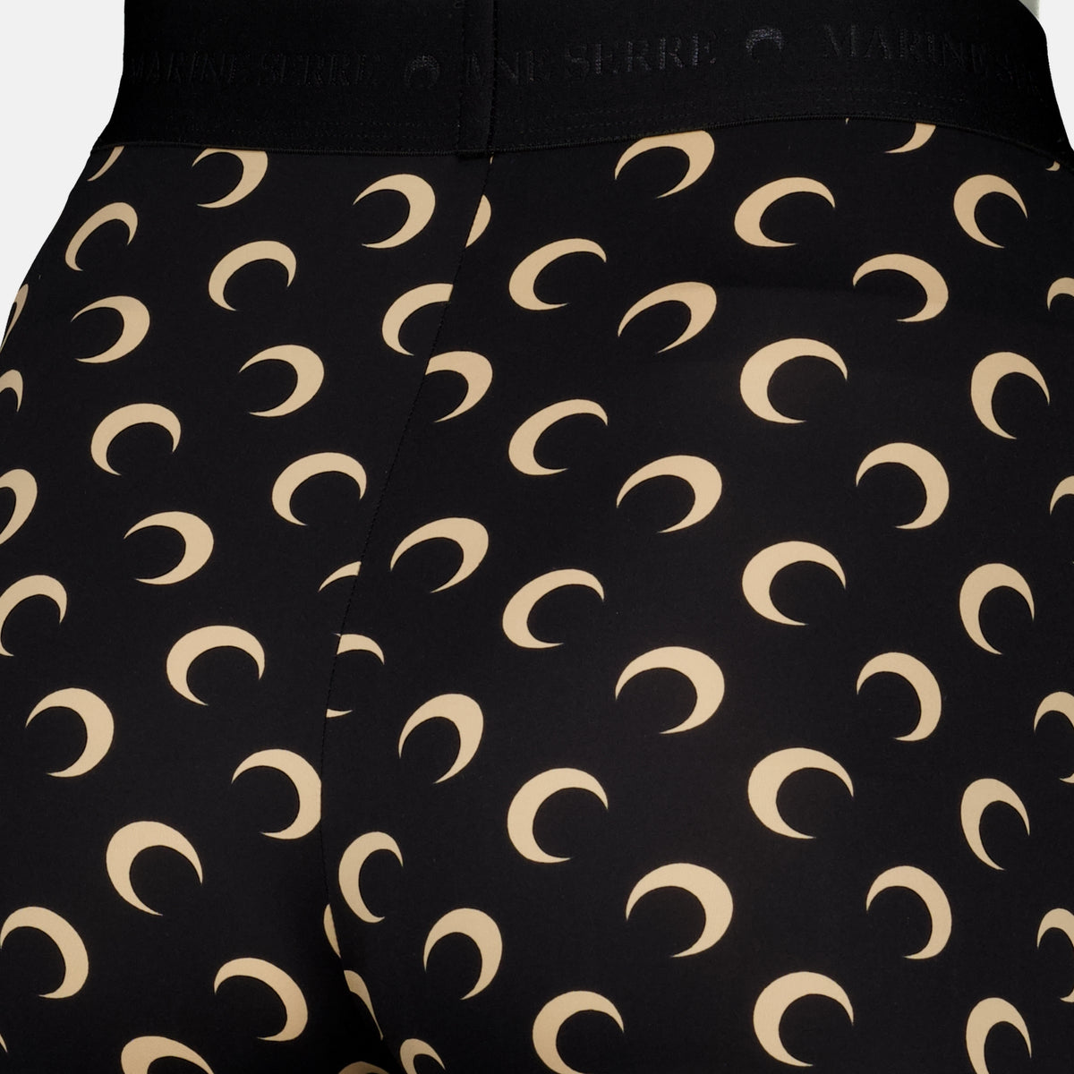 Pantalons Capri Jersey Moon Legging Marine Serre Noir Femme