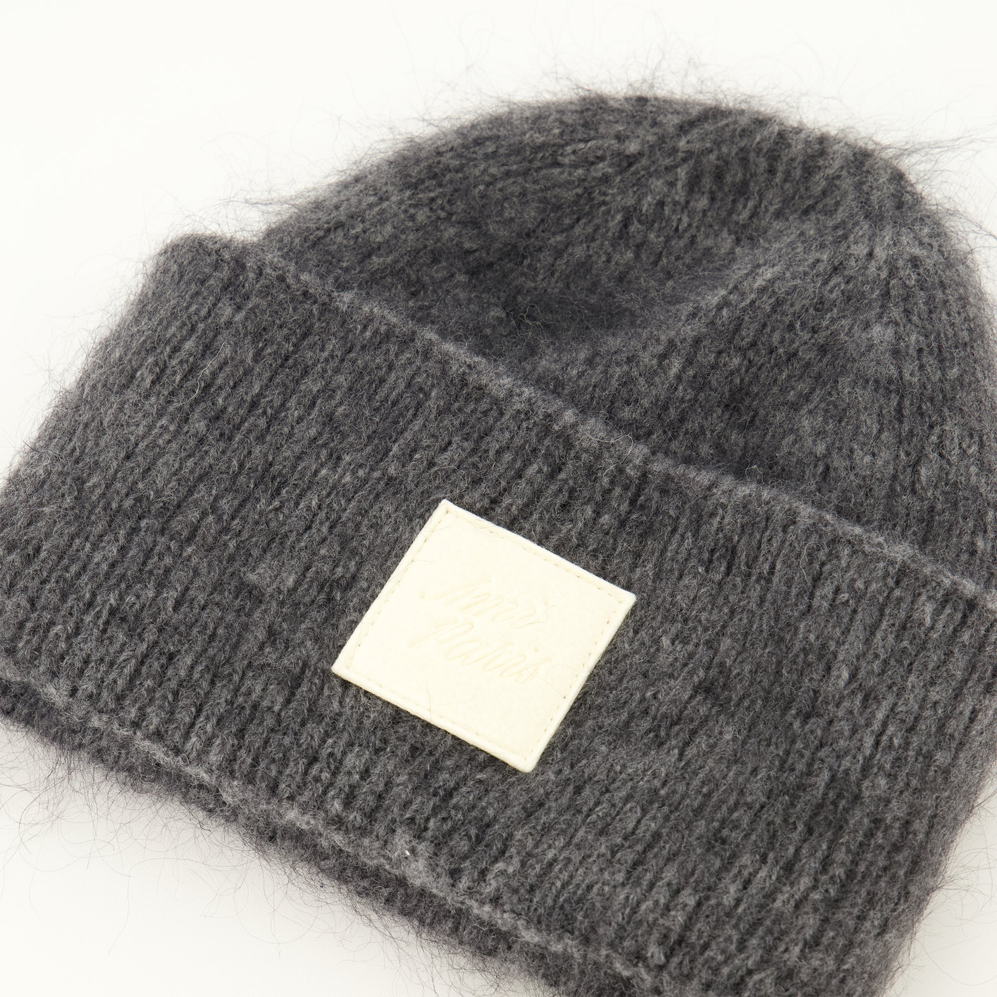 Chapeaux, casquettes et bonnets Grau Mohair Beanie Ami PARIS Gris Unisexe