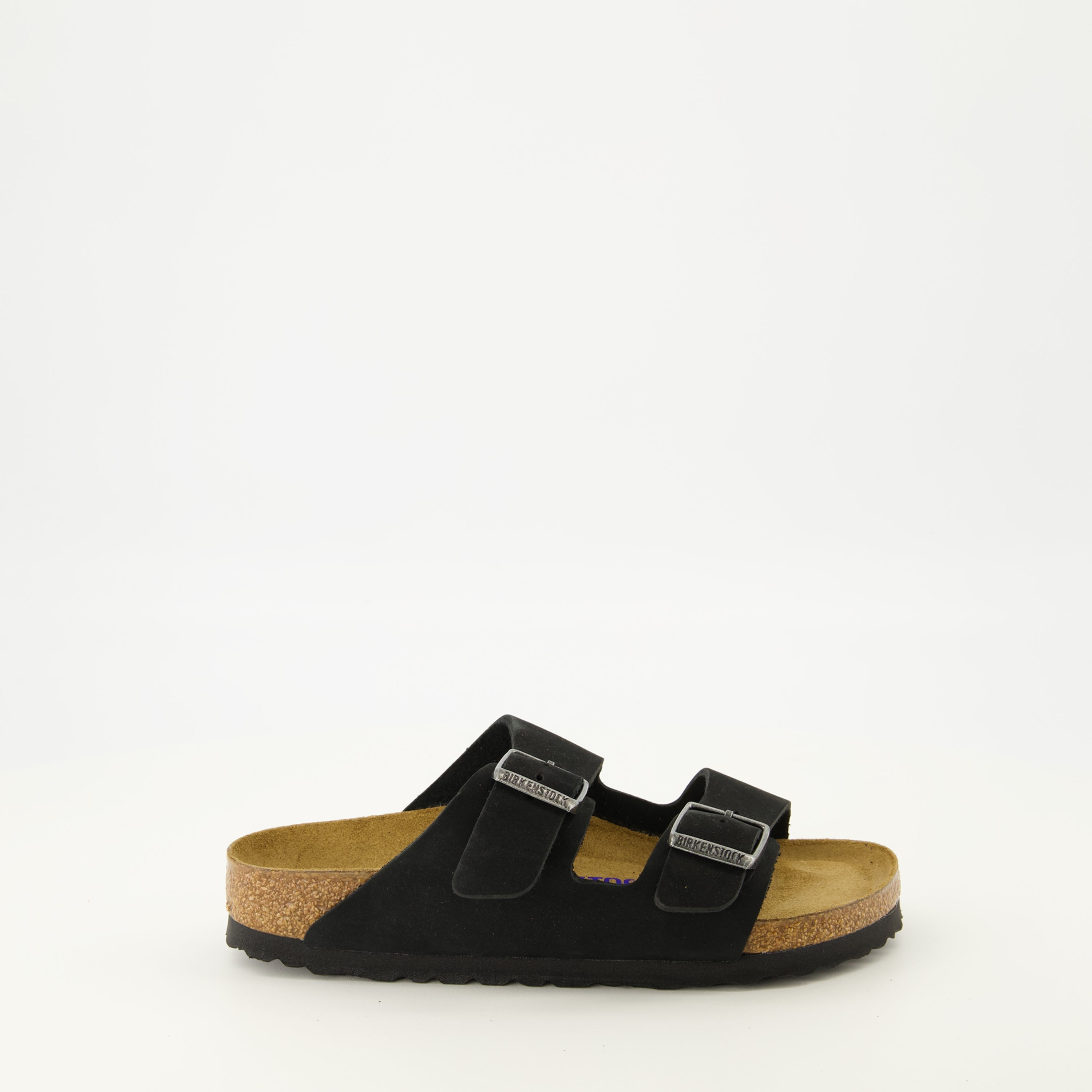 Image de l'article Sandales Arizona noir de la marque Birkenstock pour Femme - Saison Printemps-Été 2025 - Vue latérale droite