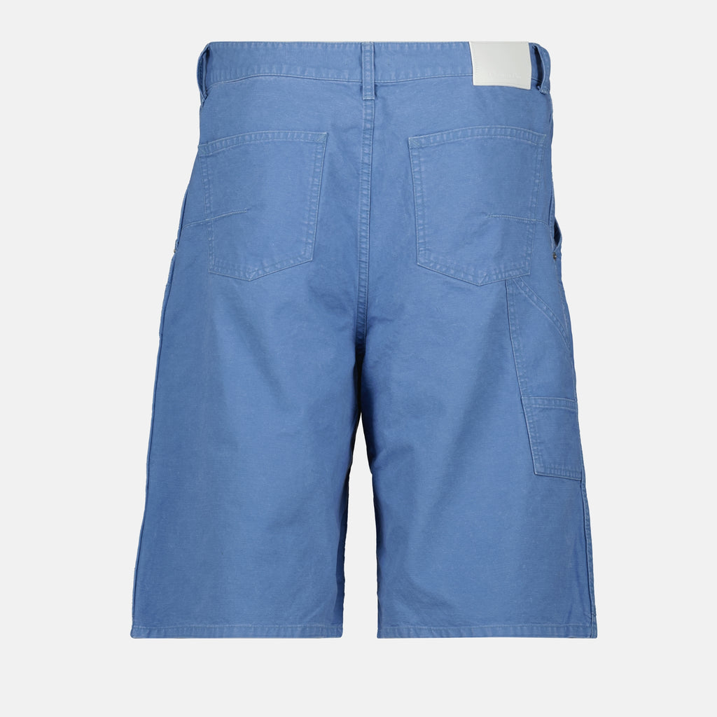 Shorts Bermuda cargo Dior Bleu Homme