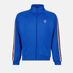 Vestes Veste de survêtement Track Tressée Drole De Monsieur Bleu Homme