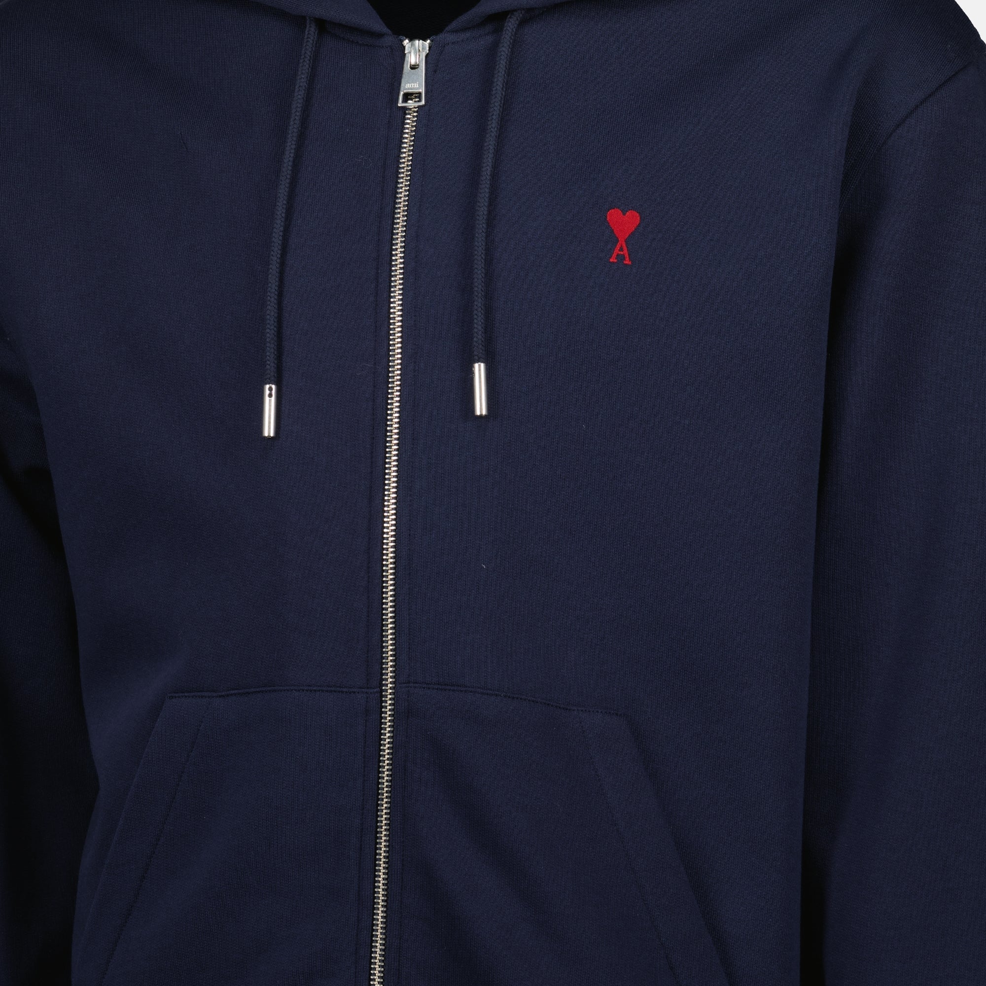 Image de l'article Veste zippée Ami de coeur de la marque Ami PARIS pour Homme - Saison Automne-Hiver 2025 - Vue détaillée_3