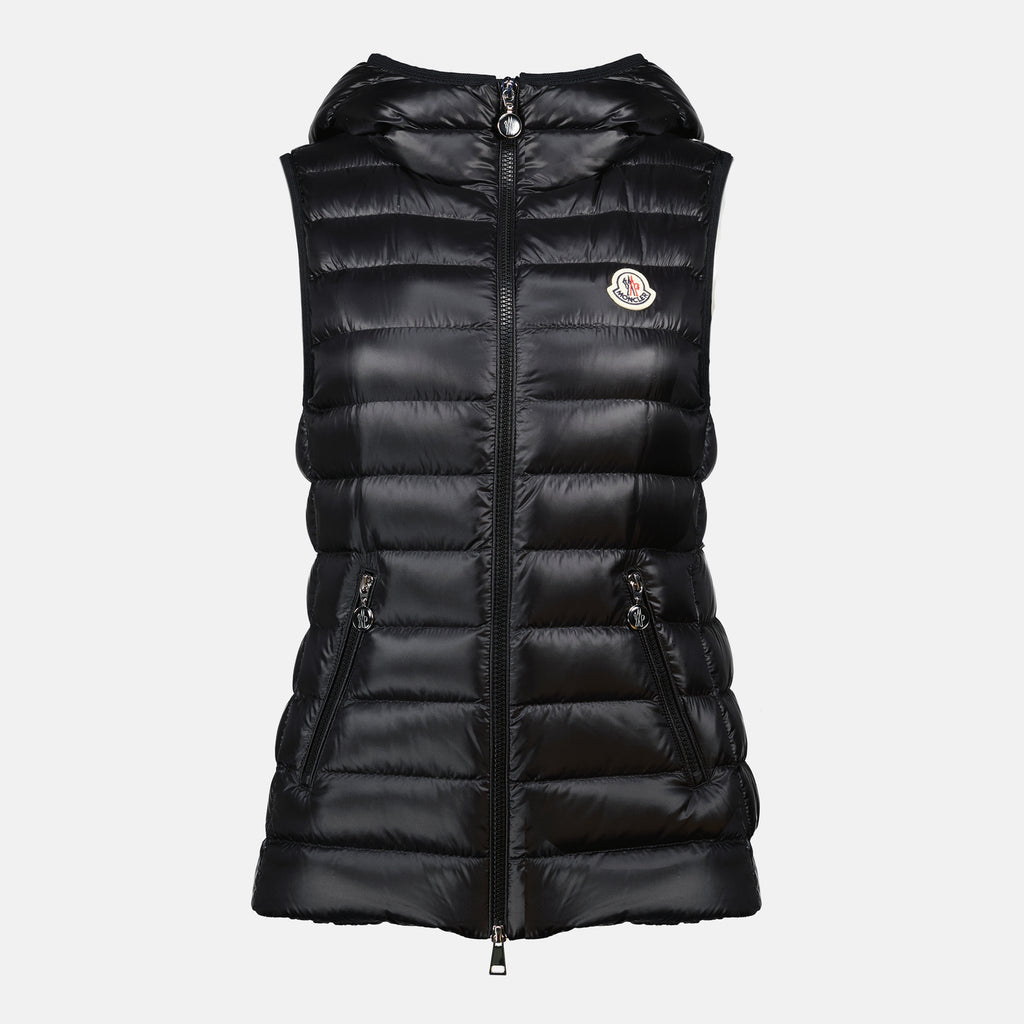 Image de l'article Veste sans manches Glygosse noir de la marque Moncler pour Femme - Saison Printemps-Été 2026 - Vue de Face