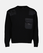 니트웨어 UMB392 S 222 11AP f0002 nero Prada 검은색 Homme
