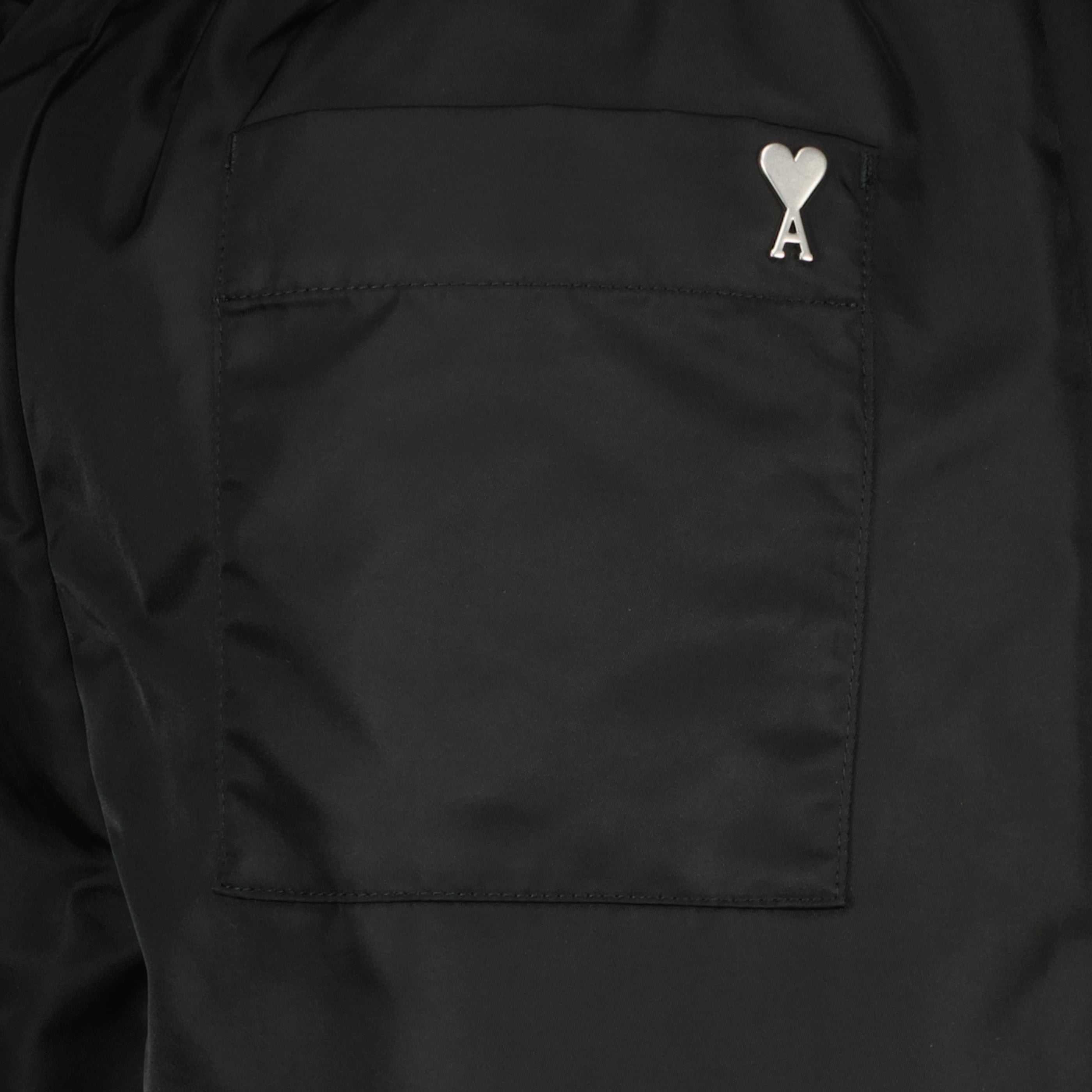 Shorts Shorts in Nylon Nero Ami PARIS Noir Homme