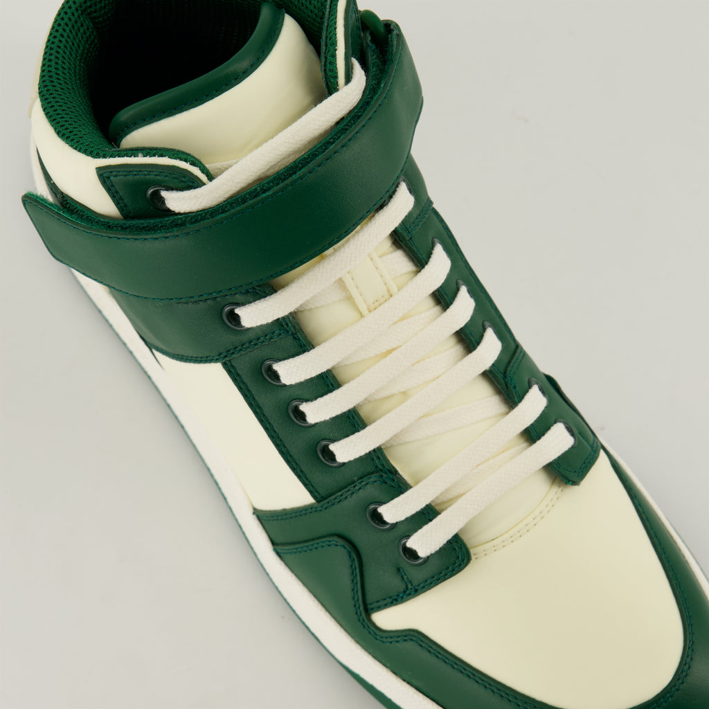Sneakers Lax High-Top Sneakers Saint Laurent Green Homme