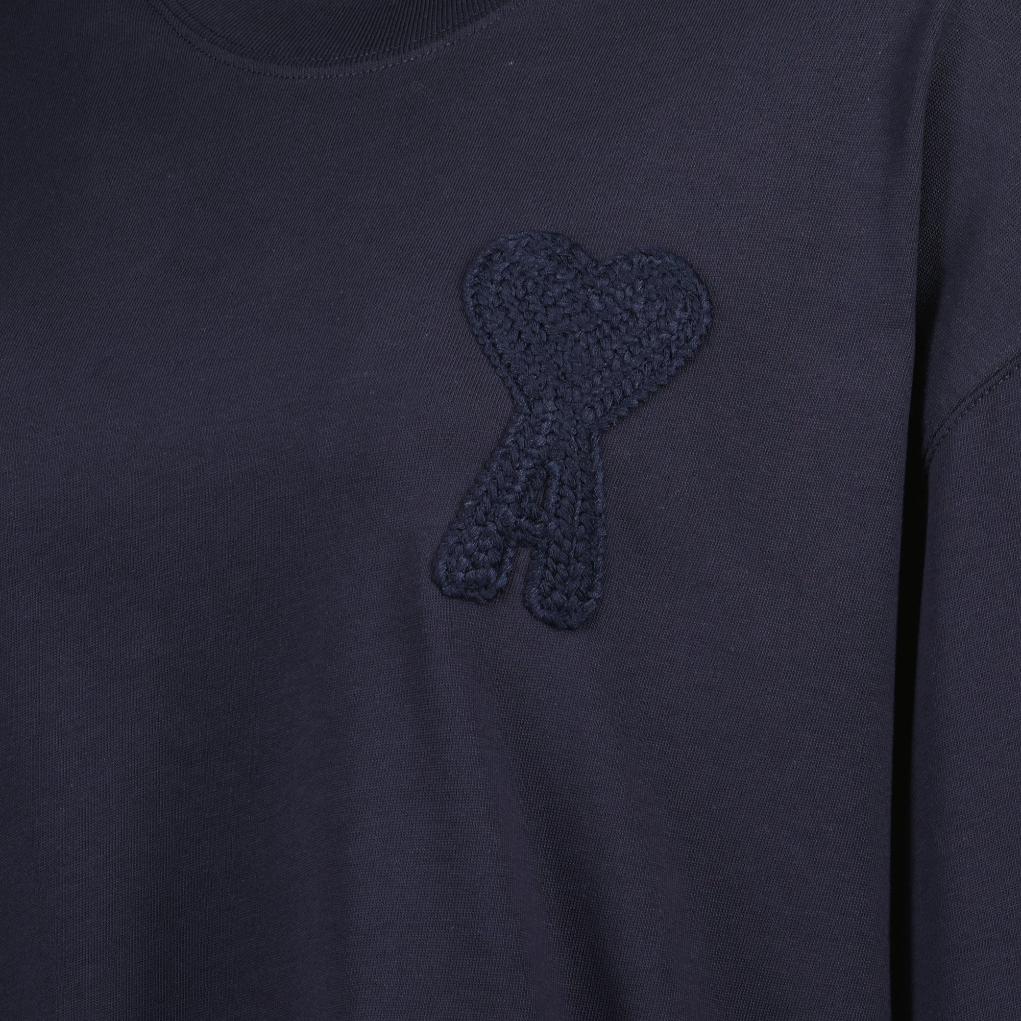 T-shirts Woven Ami de Coeur T-shirt Ami PARIS Dark blue Femme