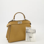 Handtaschen und schultertaschen Peekaboo ISeeU Tasche Fendi Braun Femme