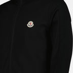Giacche Giacca in Lana con Zip Moncler Nero Uomini