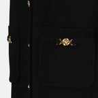 Robes Robe en cachemire Versace Noir Femme