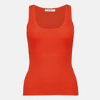 Tops Oranges Ripp-Tanktop Max Mara Orange Femme
