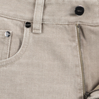 Shorts Shorts in Denim Fendi Grigio Femme