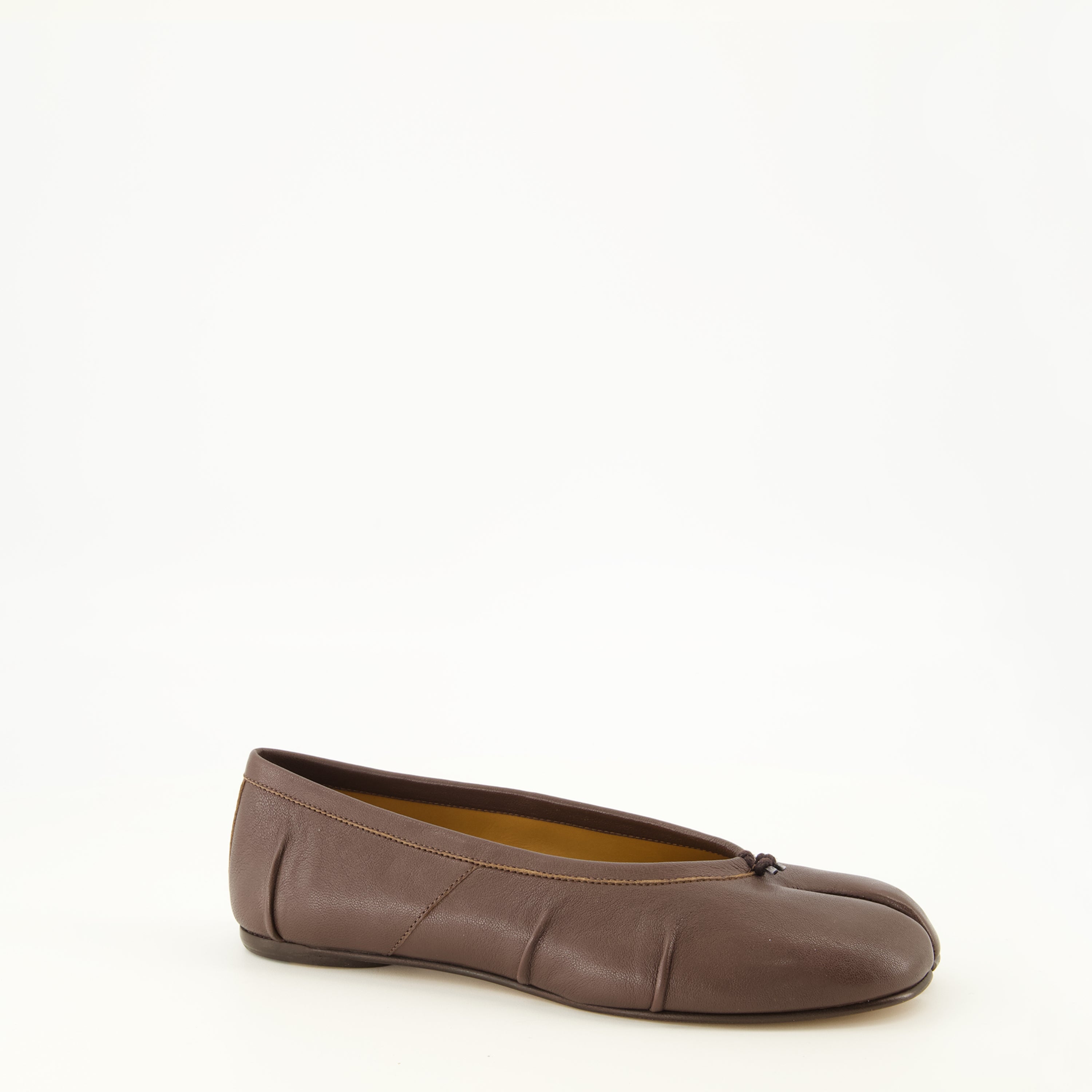 Chaussures plates Tabi Braune Ballerinas Maison Margiela Marron Femme