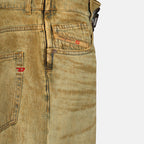 Pantalons Jean droit D-Ark-Fsf Diesel Marron Femme