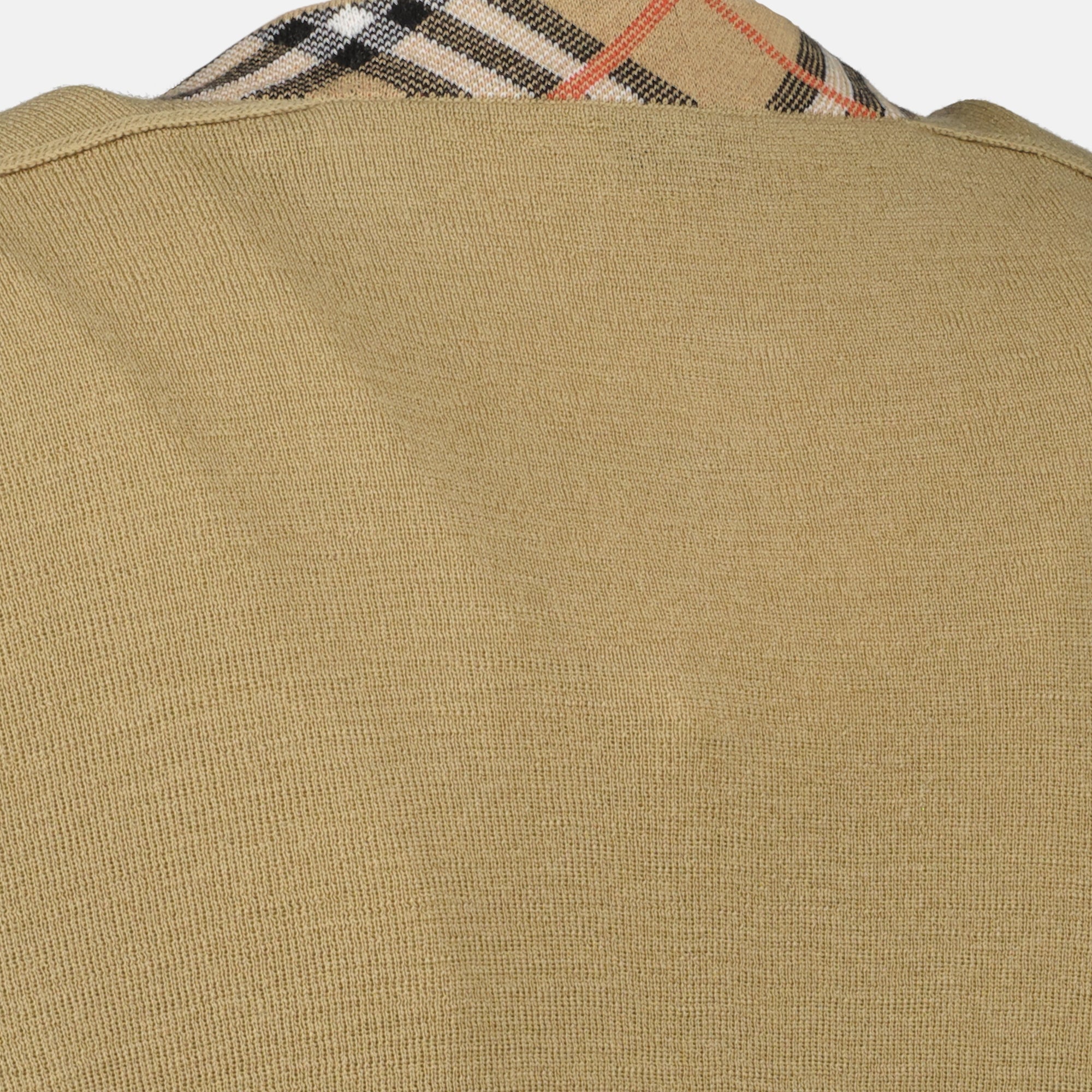 Image de l'article Cardigan en laine de la marque Burberry pour Femme - Saison Automne-Hiver 2025 - Vue détaillée_2