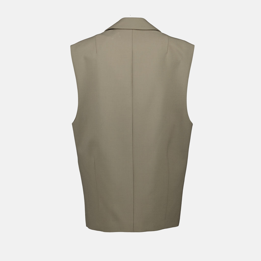 Jacken Cynesa Beiger Ärmelloser Blazer Iro Khaki Femme