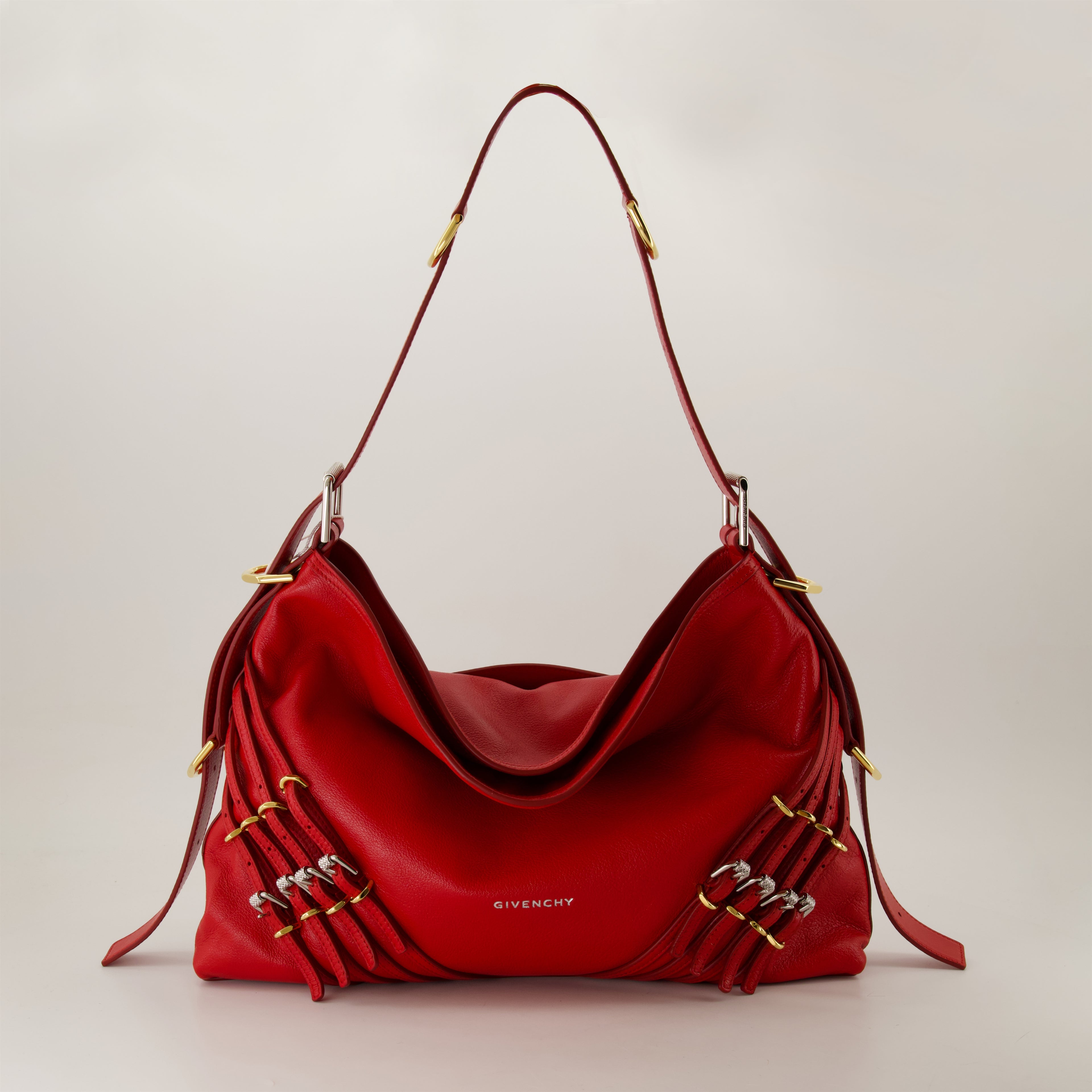 Borse a mano e a spalla Borsa in Pelle Voyou Givenchy Rosso Femme