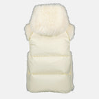 Bild des ärmellosen Arve-Jackets aus Teddy von der Marke Moncler Grenoble für Herren - Herbst-Winter-Saison 2025 - Rückansicht