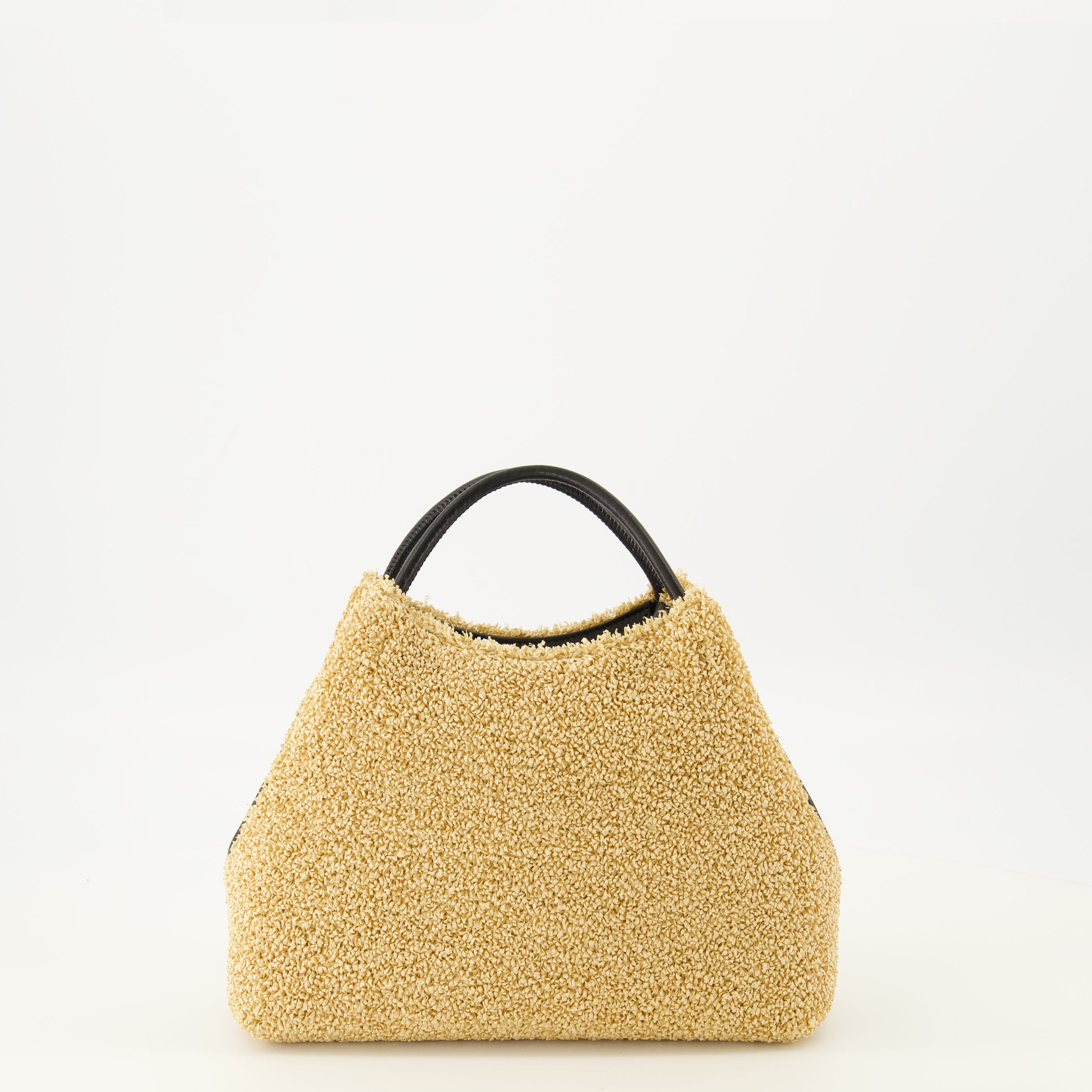 Sacs à main et épaule Sac cabas nano Dacet en raphia effet éponge beige Givenchy Beige Femme