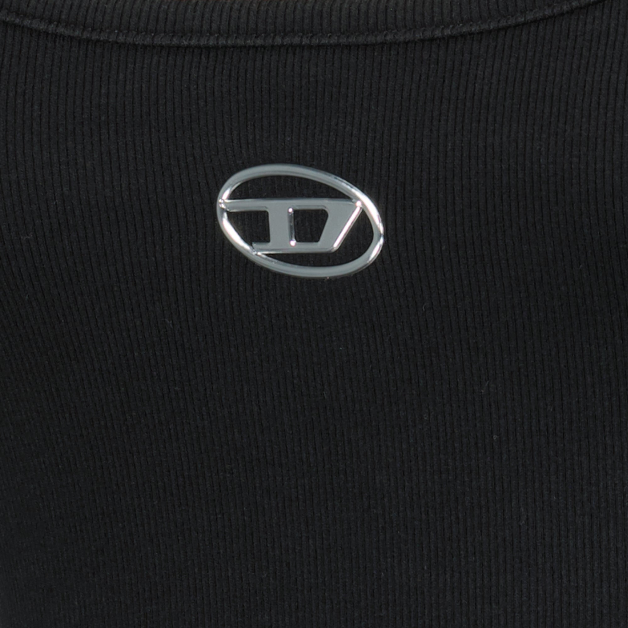 Tops T-Hupy-OD Canotta Diesel Noir Femme