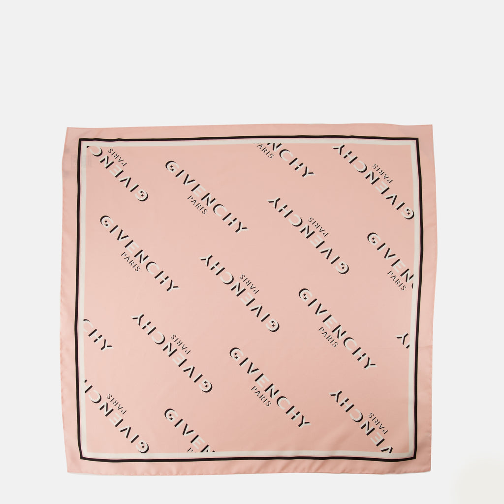 Image of the Givenchy Shadow silk square for Women - Autumn-Winter 2025 - Front View