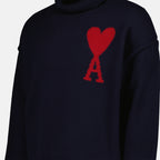 Knitwear Col roulé Ami de coeur Ami PARIS Blue Unisex