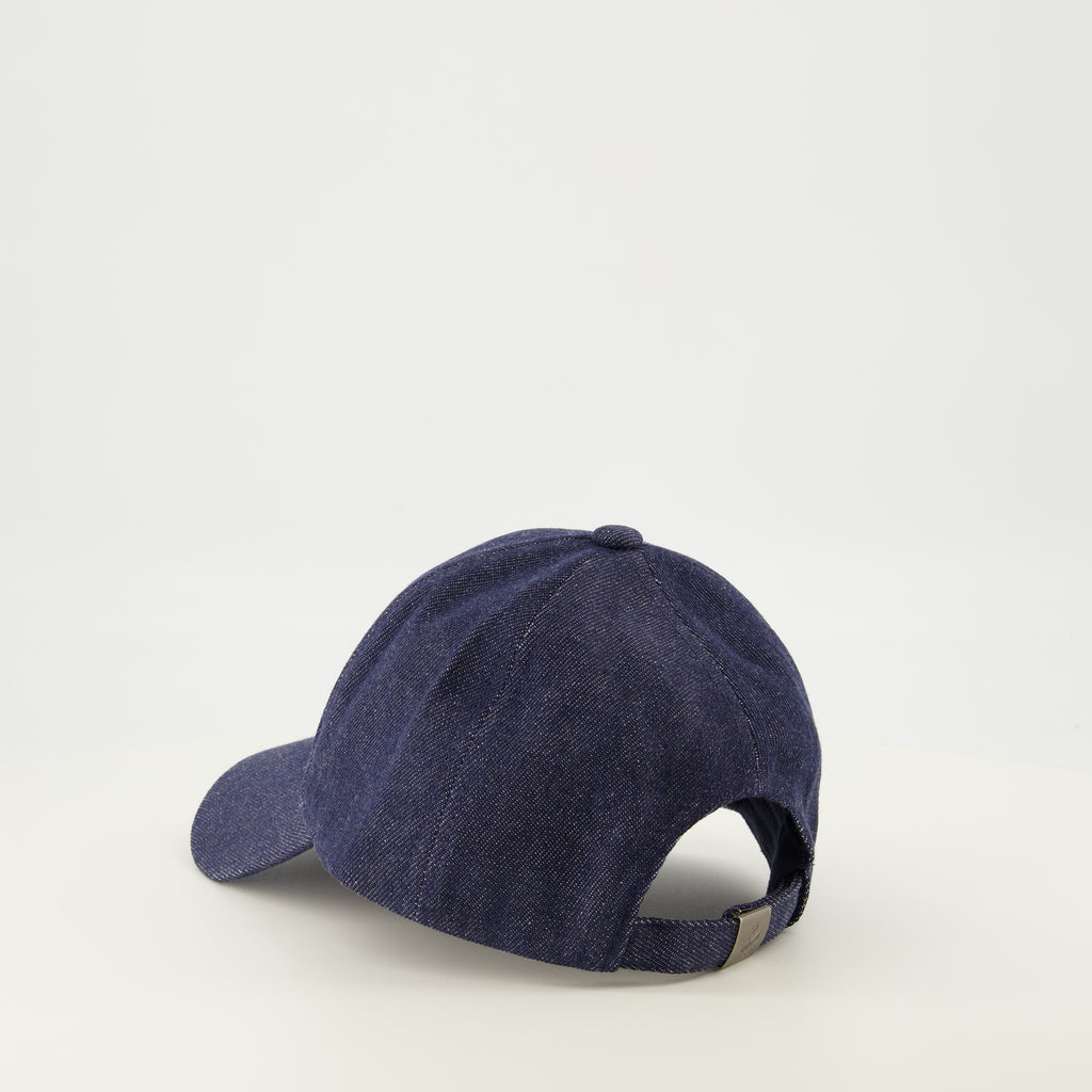 Chapeaux, casquettes et bonnets Blaue Denim-Kappe Maison Kitsune Bleu foncé Unisexe