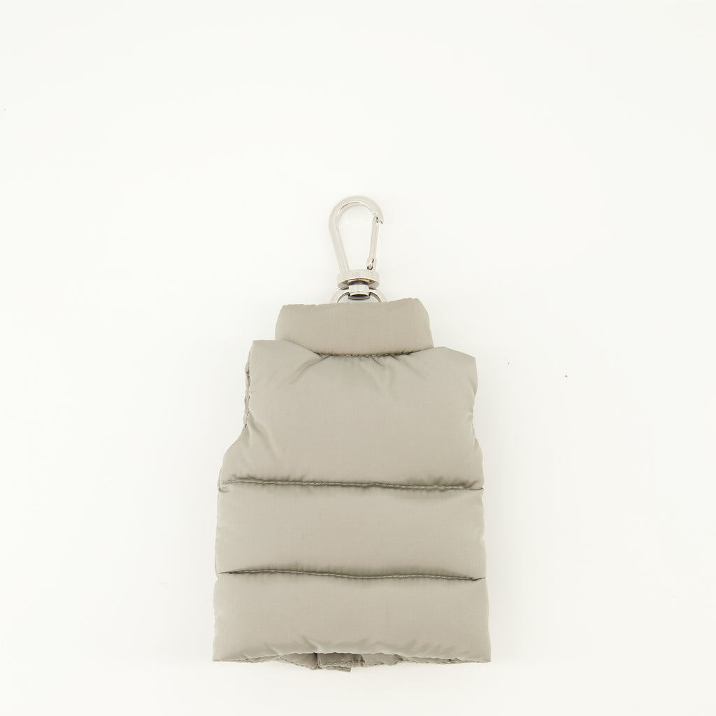 Image de l'article Port-clés gilet gris de la marque Moncler pour Homme - Saison Printemps-Été 2026 - Vue de Dos