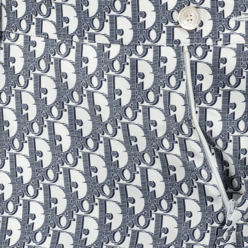 Shorts Short Dior Oblique Dior Dark blue Homme