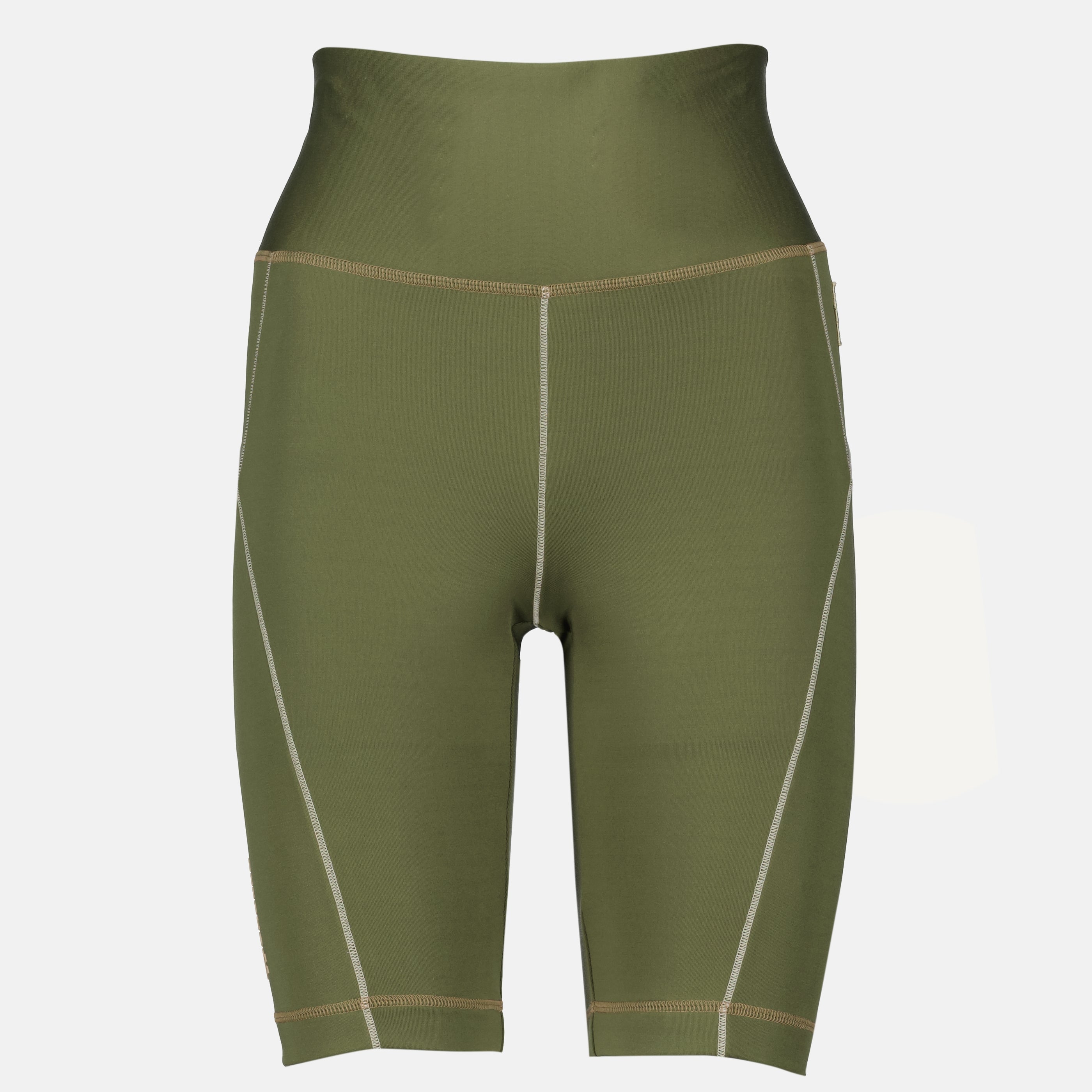 Pantalons Cycliste de sport kaki en Polartec® Moncler Grenoble Kaki Femme