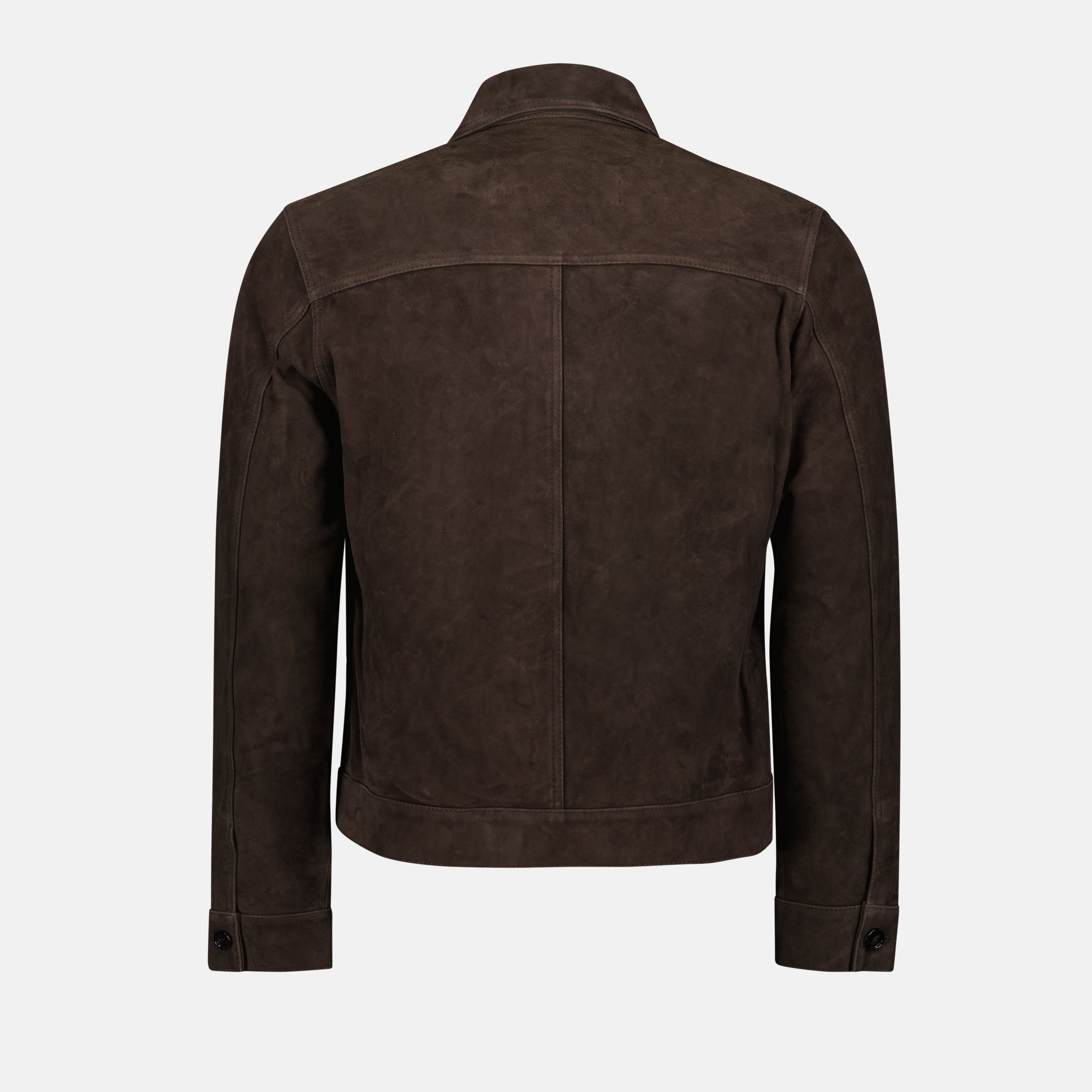 Manteaux Surchemise en cuir Ami PARIS Marron Homme