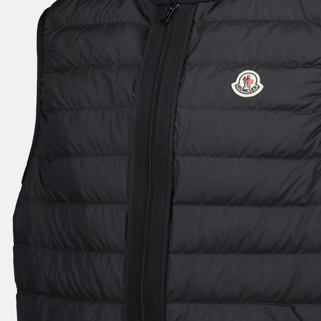 Jaquetas Sarrans Casaco de Vento em Camadas Moncler Preto Homme