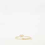 Schmuck VLogo Armband in Kristallen Valentino Garavani Gold Femme