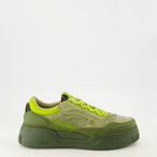 Baskets Baskets Fendi Force vertes Fendi Vert Homme