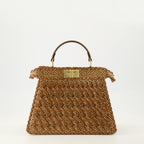 Image de l'article Peekaboo I See U small maroon de la marque Fendi pour Femme - Saison Printemps-Été 2026 - Vue de Face
