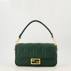 Imagen del artículo Bolso Baguette verde oscuro de Fendi para Mujer - Temporada Otoño-Invierno 2025 - Vista Frontal