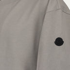 T-shirt T-Shirt con Logo Moncler Grigio Homme