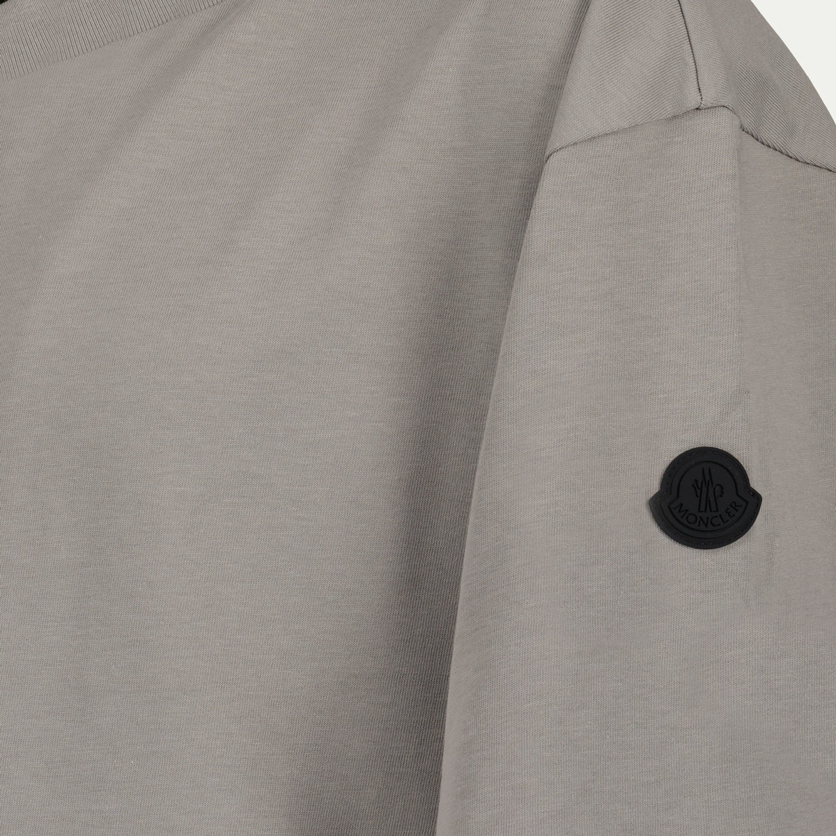 T-shirt T-Shirt con Logo Moncler Grigio Homme