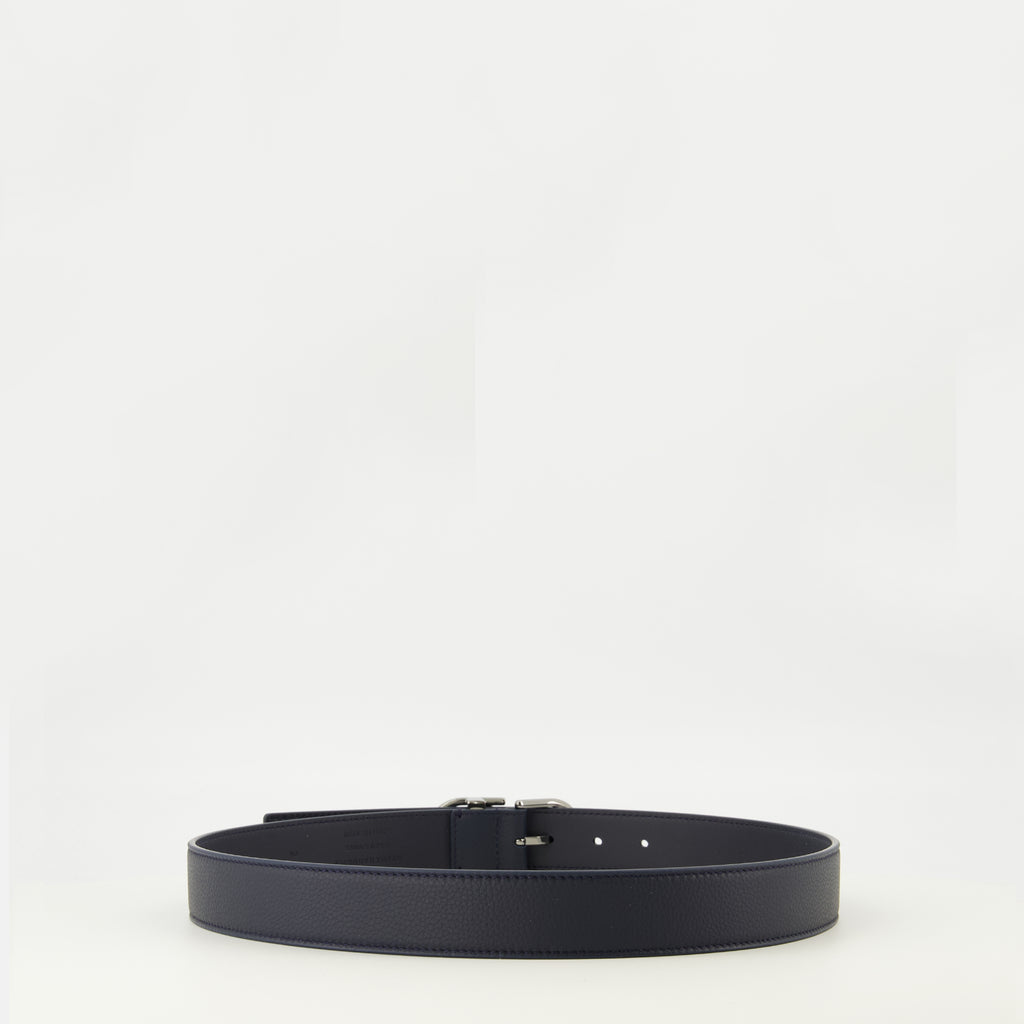 アイテムの画像 ディオール メンズ用ネイビーブルー CD ベルト - 春夏 2026 - 後面図