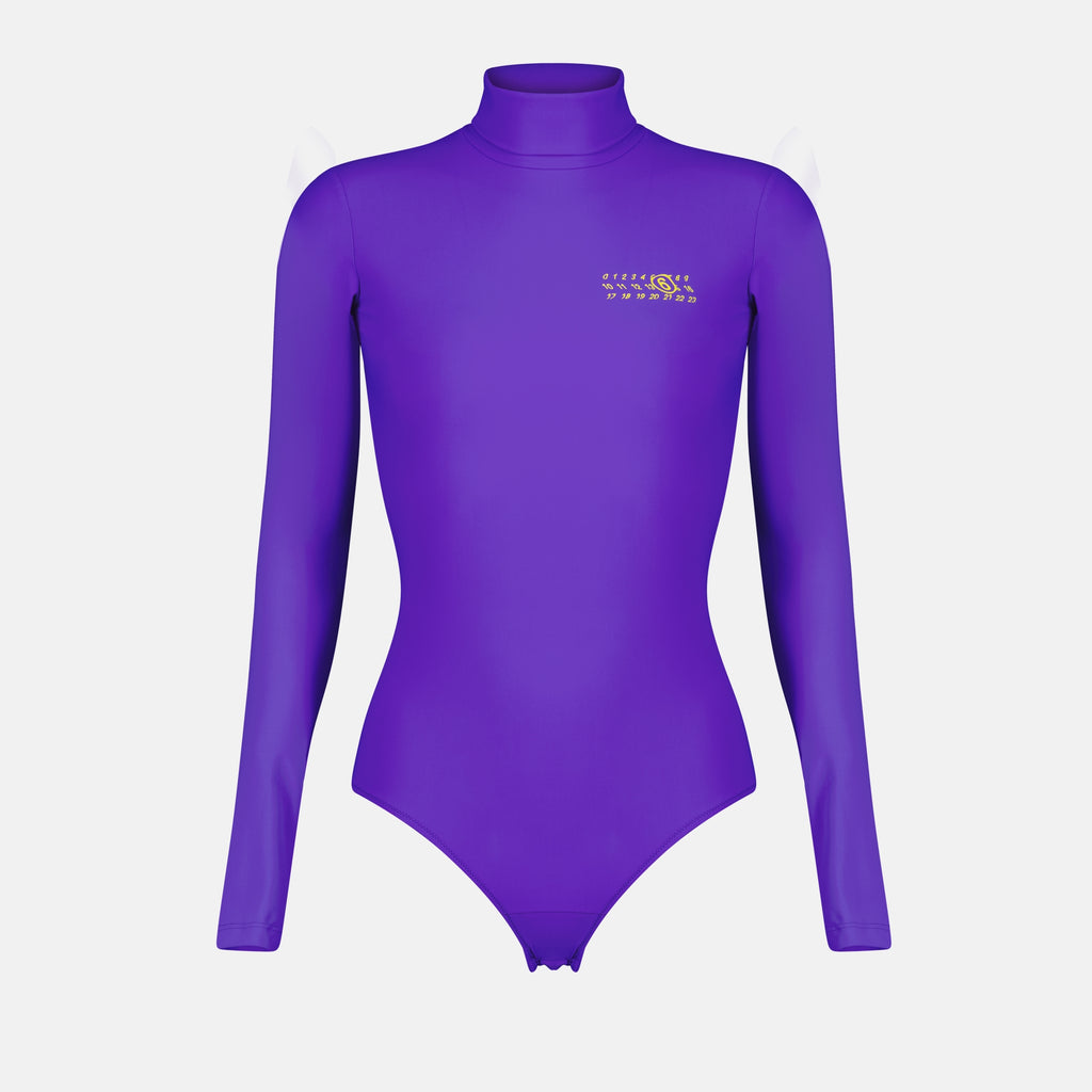 Tops Body imprimé Mm6 Violet Femme