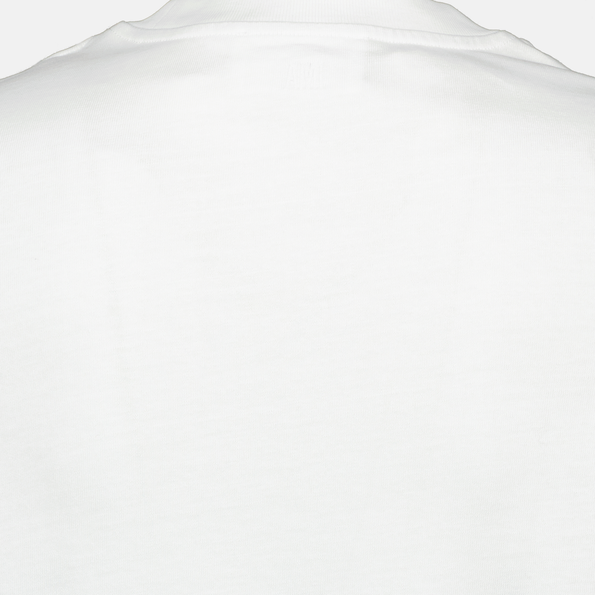 Camisetas T-Shirt de Manga Longa Ami PARIS Branco Unissex