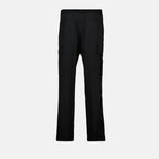 Pantaloni Cargo Gabardine Moncler Nero Homme