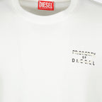Imagem da t-shirt T-Adjust-V5 branca da marca Diesel para Homem - Época Primavera-Verão 2026 - Vista Detalhada_2