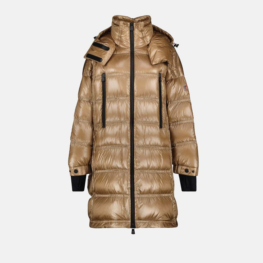 Manteaux Doudoune Rochelairs Moncler Grenoble Beige Femme