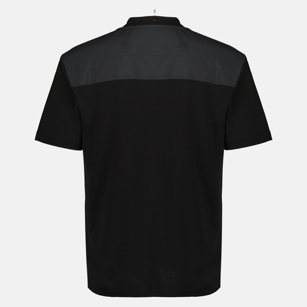 T-shirts T-shirt in Cotone con Tasca Nera Moncler Grenoble Noir Homme