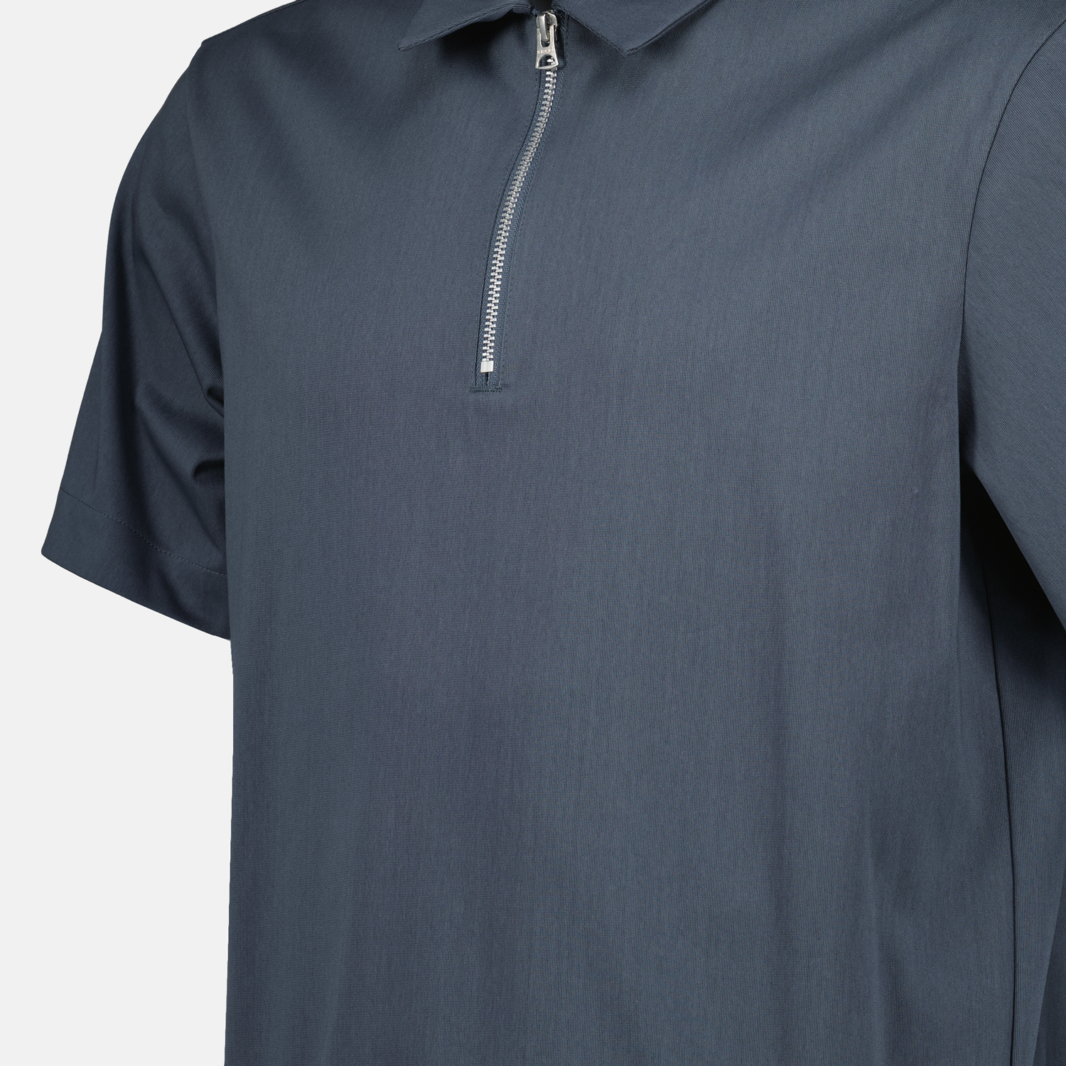 Polos Polo à zip Sacai Bleu foncé Homme